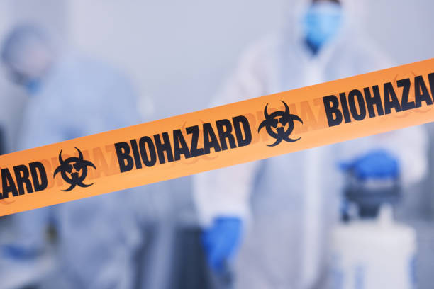 Professional Biohazard technician working in Montvale, NJ